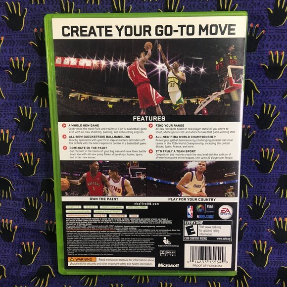 NBA Live 08 Video Game for Xbox 360 - Picture 2 of 4